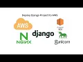 Deploy Django Project on AWS EC2 Django Deployment NGINX GUNICORN Django Deployment