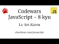 Codewars - Javascript