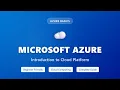 Microsoft Azure Tutorial for Beginners Cloud Computing Platform Overview