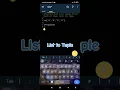 Python Coding Converting List to Tuple Day 8