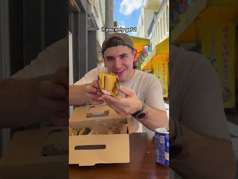 Everything I ate on my first day in Okinawa!🇯🇵