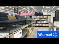WALMART FURNITURE SOFAS CHAIRS TABLES DRESSERS BEDS DECOR SHOP WITH ME SHOPPING STORE WALK THROUGH