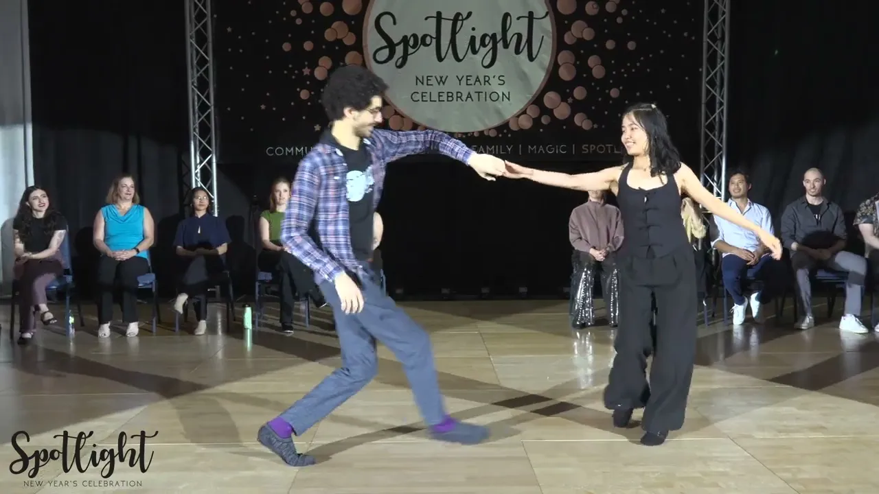 Spotlight New Year's Celebration 2024/2025 Novice Jack & Jill Red Elghazi & Ngoc Phan