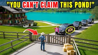 I Came Back After 6 Months Found HOA Dug A Pond On My Ranch I Turned It Into A Legal Trap 