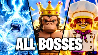 How To Fight ALL First Sea Bosses in Blox Fruits
