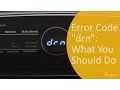 Whirlpool Cabrio Washer drn Error Code Fix Not Draining