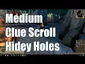 RS3 Runescape Update 2018 Clue Scroll Overhaul - Medium Clue Scroll Hidey Hole Locations Items