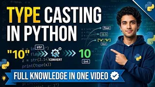 Type Casting in Python Full Knowledge in One Python Tutorial in Hindi