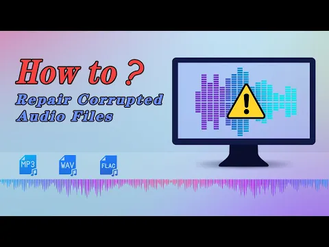 Download MP3 🔥How to Repair Corrupted Audio Files [MP3/WAV/FLAC...] ?