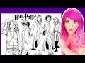 Coloring Harry Potter Friends Coloring Pages Harry Potter Hermione Granger and Ron Weasley
