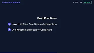 Angular HttpClient The get Method Explained in 90 Seconds