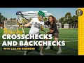 How to CROSSCHECK BACKCHECK Defensemen Tutorial