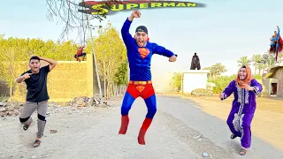 لما اخوك الصغير يتحاول ل بطل خارق سوبر مان عمر نصر 
