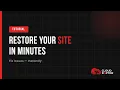 How to Restore Website Backup in CloudRaptor Step-by-Step Guide