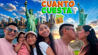 CUANTO cuesta visitar LA ESTATUA DE LA LIBERTAD🗽 Ni Q' Fuera TV, Karito La Tóxica Alyson Jazmin