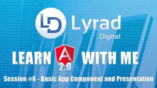 Angular 2 Angular 4 - Basic App Component and Presentation