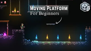 Learn How to Make Moving Platform in a 2D Game - Beginners Moving Platform in Unity Game Engine