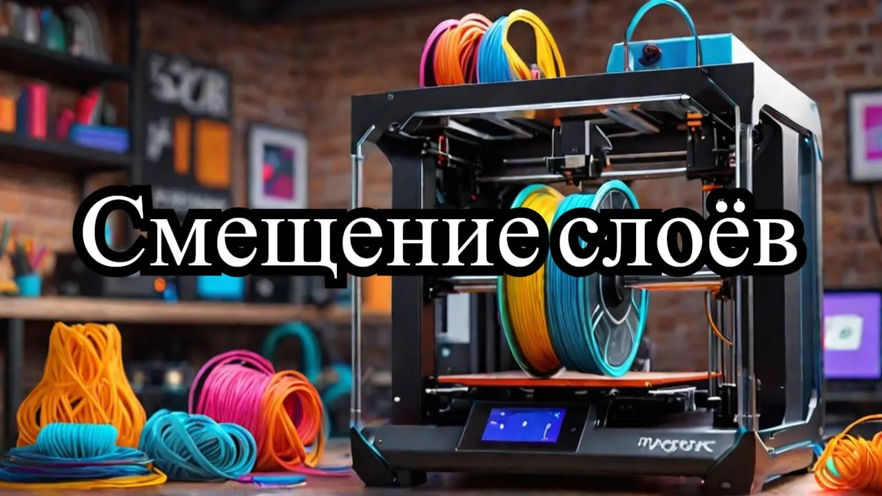 💥💥Смещение слоёв в 3D печати. @Stella_iter