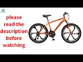 How to assemble Mongoose 24 inch Alert Mag Wheel Bike 21-speed