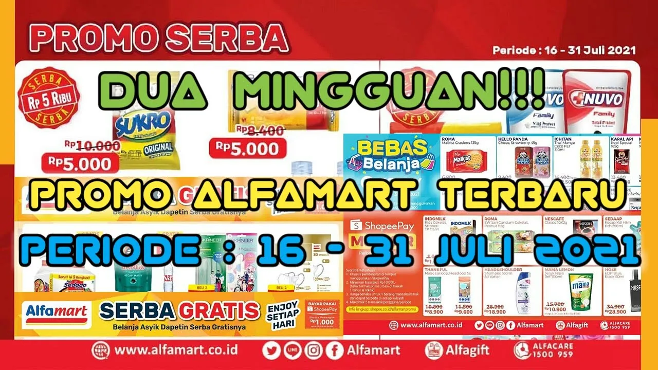 Promo Alfamart Di Aplikasi Alfagift