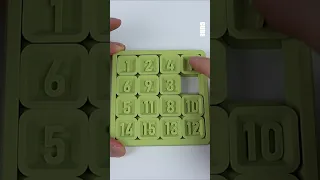 3D Printed Sliding Number Puzzle