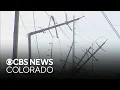 Suspected microburst causes damage to power lines in Northern Colorado