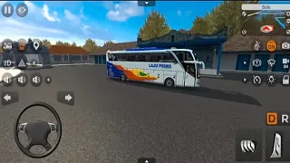 bus laju prima trip to kasunanan palace bus simulator indonesia