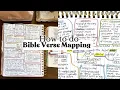 How to Do Bible Verse Mapping - 9 SIMPLE STEPS