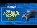 Leslie s Free In-Store AccuBlue Water Test Leslie s