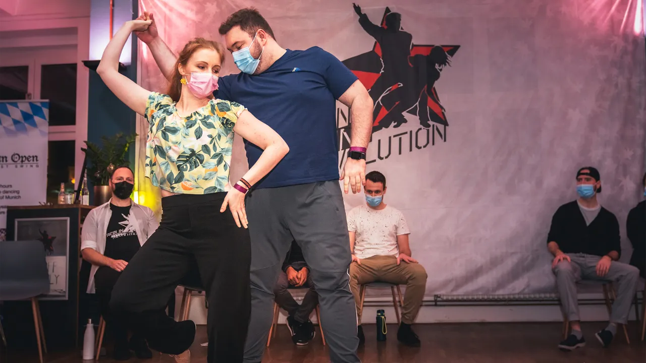 James Bartlett & Outi Salonen - 2nd place Advanced Jack&Jill - Berlin Swing Revolution 2021