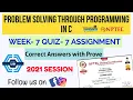 Problem Solving Through Programming In C Week 7 Answers 2021 NPTEL