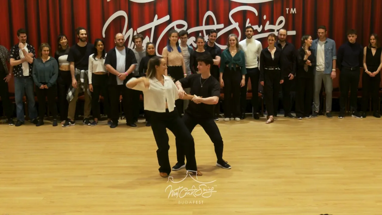 Luca Schnoor & Caroline Hölker - Advanced Jack&Jill Finals - Budafest 2024