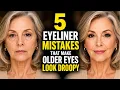 5 Eyeliner Mistakes That Make Older Eyes Look Droo