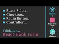 React form validation React Select React Hook Form Controller Tamil