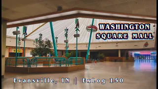 Washington Square Mall - Evansville, IN | a tented masterpiece soaked in neon | ExLog 150