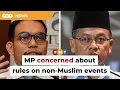 Download Lagu Parlementslid bezorgd over nieuwe regels voor moslims die niet-islamitische evenementen bijwonen