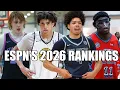ESPN S UPDATED CLASS OF 2026 RANKINGS