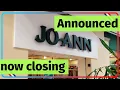 This Jo-Ann announced to close - Tour before the signs went up Cheyenne WY Optopolis