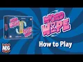 How to Play Word Wipe by AEG
