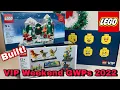 LEGO GWPs 40563 Tribute to LEGO House 40564 Winter Elves Scene