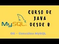 87 Learn how to connect Java to a MySQL database Java course from scratch