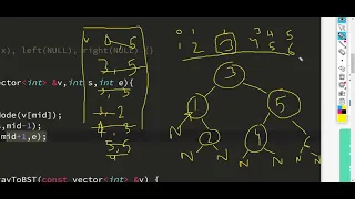 13 22 SORTED ARRAY TO BALANCED BST Tree -Interviewbit