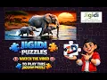 Jigidi Jigsaw Puzzles - Family Of Elephants