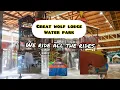 GREAT WOLF LODGE WATER PARK TOUR and we also go down ALL THE SLIDES