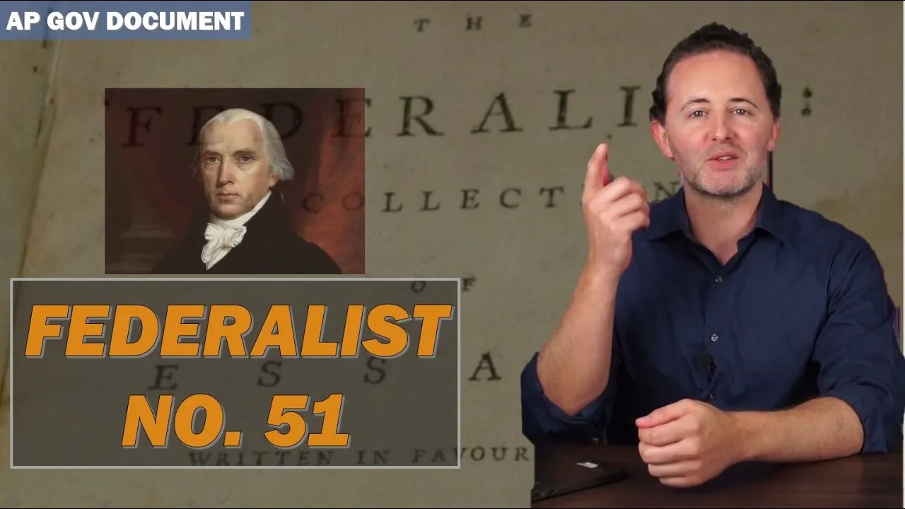 Federalist No. 51 AP Gov NEW!