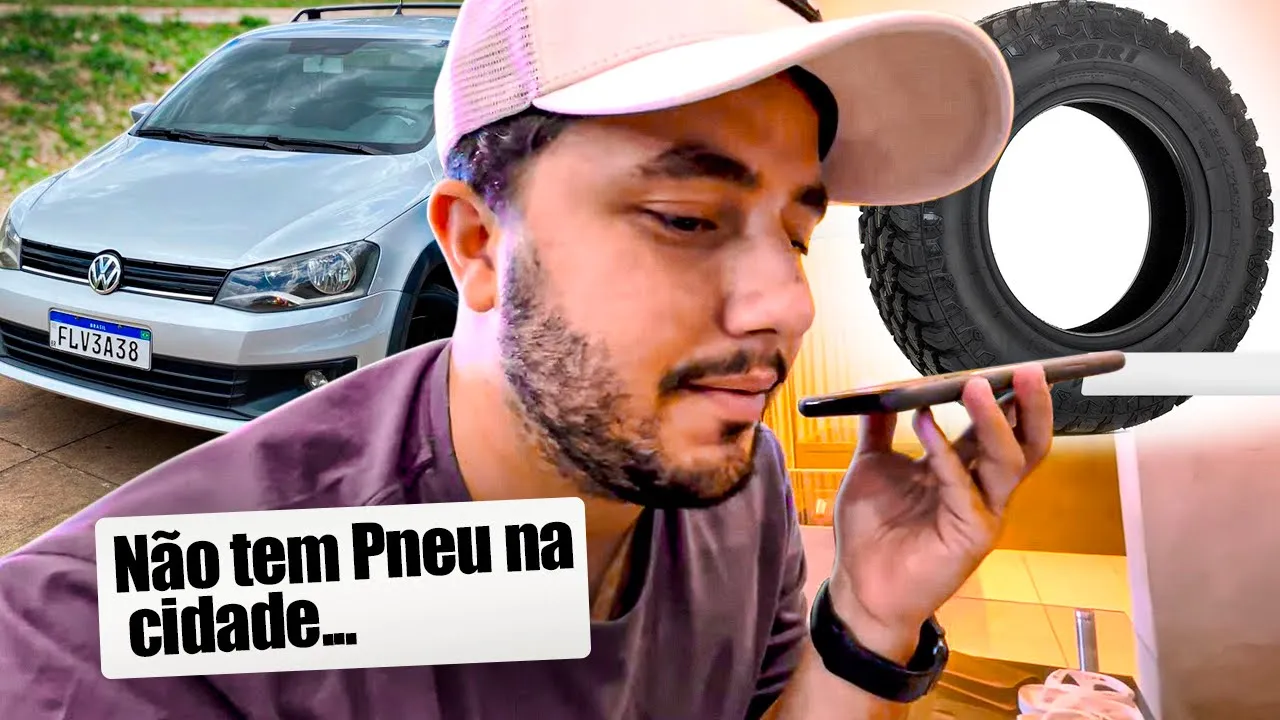TENTAMOS COMPRAR PNEU PRA SAVEIRO MAS NÃO CONSEGUIMOS!!