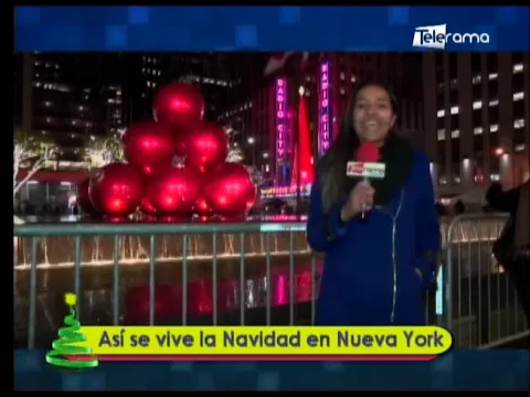 Así se vive la navidad en Nueva York
