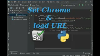 Begin with Selenium in Python 3 How to set chrome and load URL