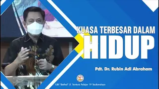 Download Pdt. Dr. Rubin Adi Abraham - KUASA TERBESAR DALAM HIDUP MP3