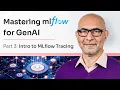 MLflow Tracing Debugging AI Observability for GenAI Notebook 1 3